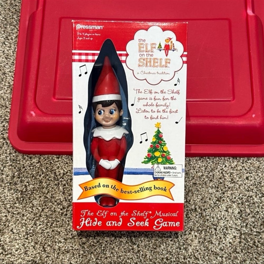 ELF on the SHELF Musical Hide & Seek Game NEW extremely rare!! Don't miss it!